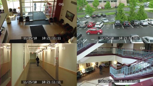 Swann 8-Channel, 4-Camera Pan/Tilt Security System - image 9 from the video
